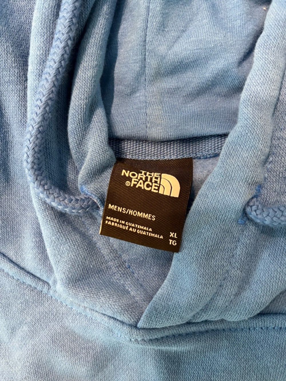 The North Face Bright Blue Pullover Hoodie with Graphic Logo - Picture 4 of 4